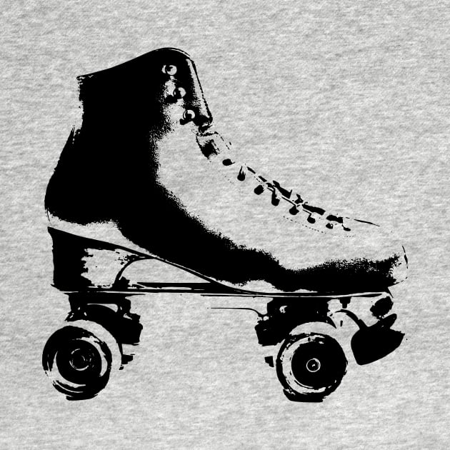 Grunge Roller Skate by Spindriftdesigns